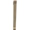 Ekena Millwork Traditional Slat Rough Sawn Bracket, Douglas Fir, 4"W x 38"D x 46"H BKT04X38X46TRA06RDF - alternate 4